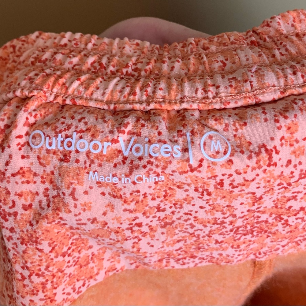 Outdoor Vocies Megafleece Papaya Shorts NWOT - Picture 5 of 8